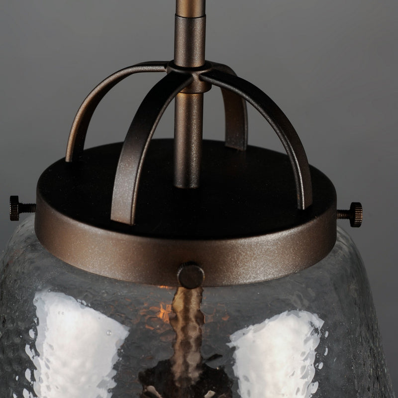 Maxim 10091HMOI One Light Pendant, Oil Rubbed Bronze