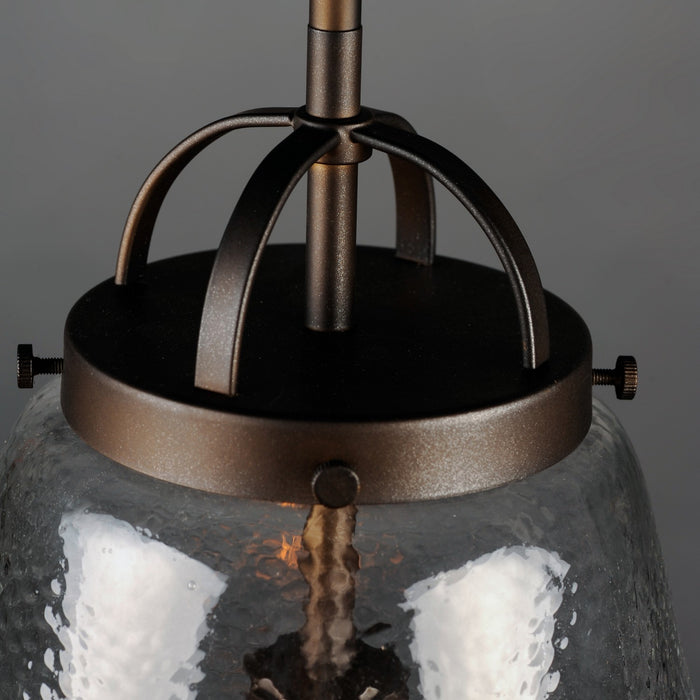 Maxim 10091HMOI One Light Pendant, Oil Rubbed Bronze
