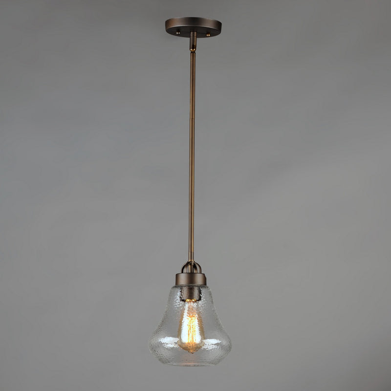 Maxim 10091HMOI One Light Pendant, Oil Rubbed Bronze