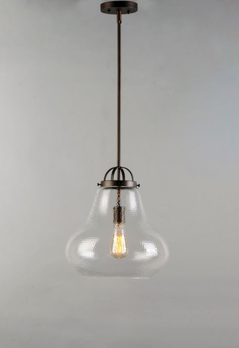 Maxim 10093HMOI One Light Pendant, Oil Rubbed Bronze
