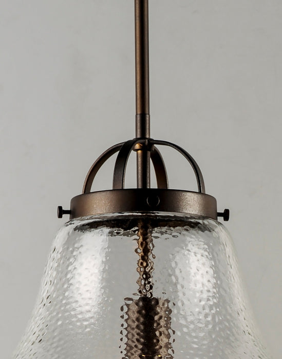 Maxim 10093HMOI One Light Pendant, Oil Rubbed Bronze