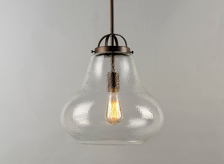 Maxim 10093HMOI One Light Pendant, Oil Rubbed Bronze