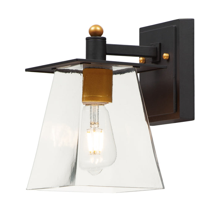 Maxim 10312CLBZGLD LED Outdoor Wall Sconce, Bronze / Gold