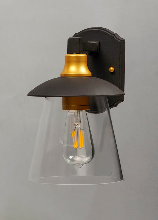 Maxim 10315CLBZGLD LED Outdoor Wall Sconce, Bronze / Gold