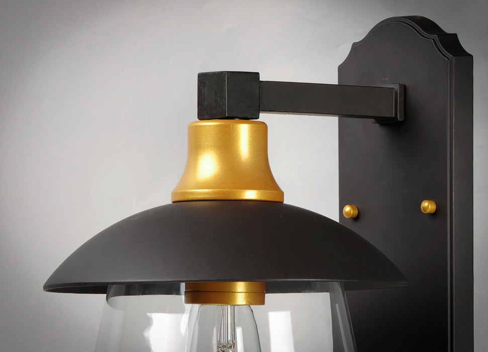 Maxim 10315CLBZGLD LED Outdoor Wall Sconce, Bronze / Gold