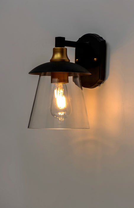 Maxim 10315CLBZGLD LED Outdoor Wall Sconce, Bronze / Gold