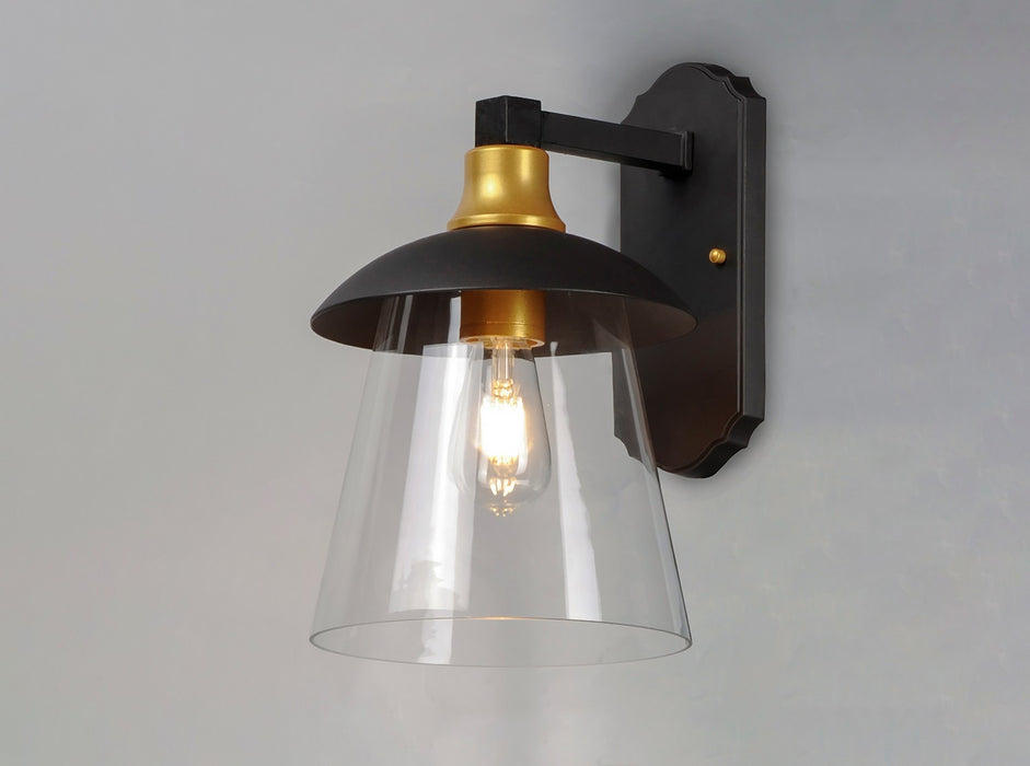 Maxim 10316CLBZGLD LED Outdoor Wall Sconce, Bronze / Gold