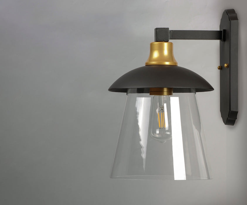 Maxim 10316CLBZGLD LED Outdoor Wall Sconce, Bronze / Gold
