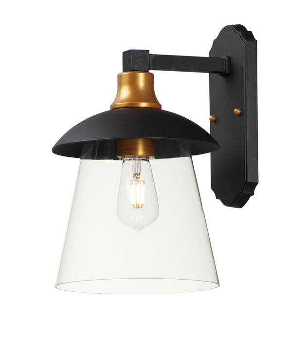 Maxim 10316CLBZGLD LED Outdoor Wall Sconce, Bronze / Gold