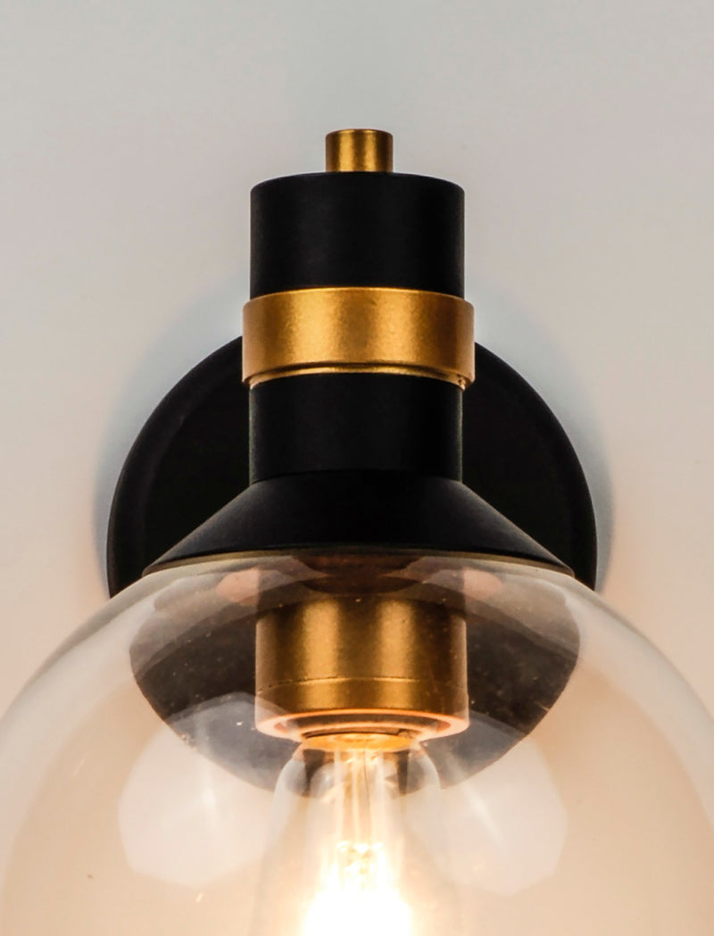 Maxim 10319CLBZGLD LED Outdoor Wall Sconce, Bronze / Gold