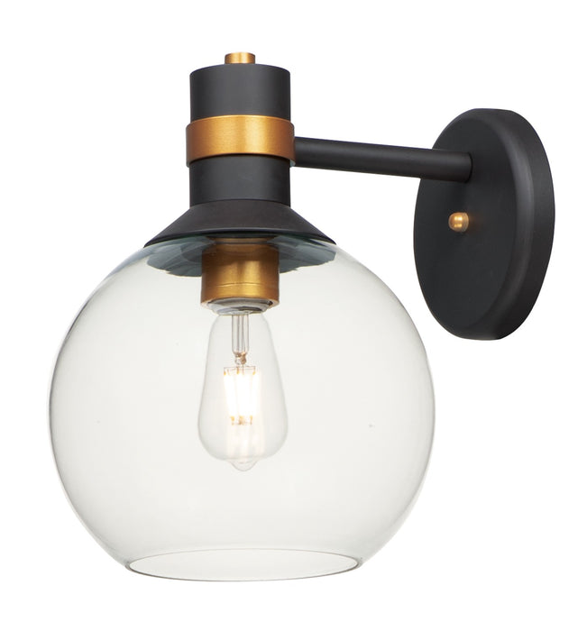 Maxim 10319CLBZGLD LED Outdoor Wall Sconce, Bronze / Gold