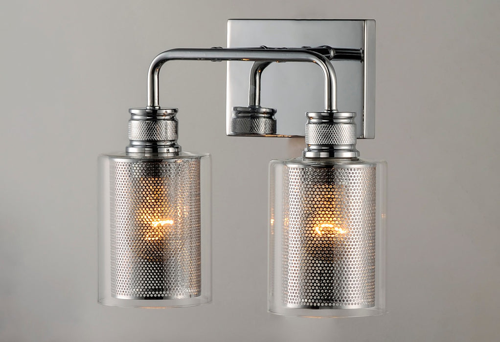 Maxim 11532CLPC Two Light Bath Vanity, Polished Chrome