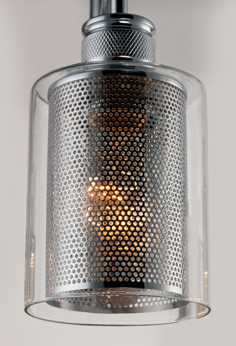 Maxim 11534CLPC Four Light Wall Sconce, Polished Chrome