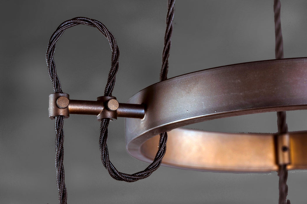Maxim 21573HMOI Three Light Chandelier, Oil Rubbed Bronze
