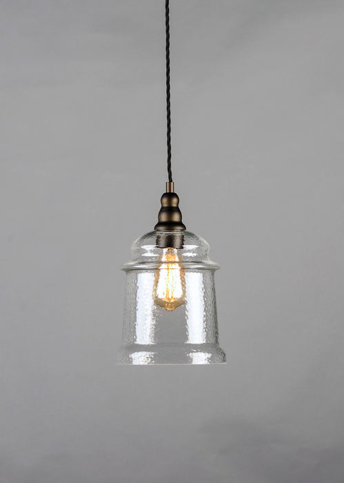 Maxim 21579HMOI One Light Mini Pendant, Oil Rubbed Bronze