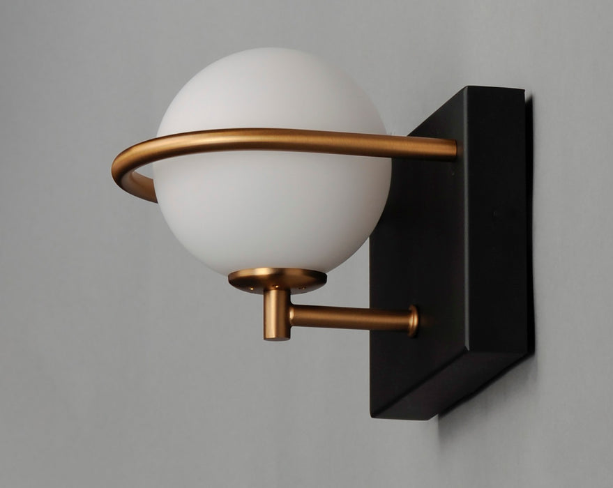 Maxim 21601SWBKGLD LED Bath Vanity, Black / Gold