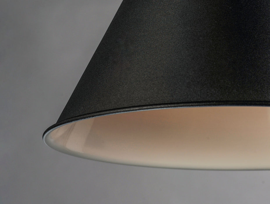 Maxim 25230SABK LED Pendant, Satin Aluminum / Black