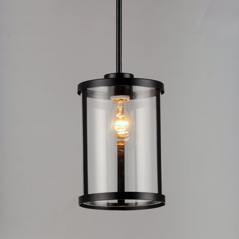 Maxim 25252CLBK One Light Pendant, Black