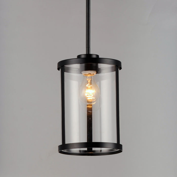 Maxim 25252CLBK One Light Pendant, Black