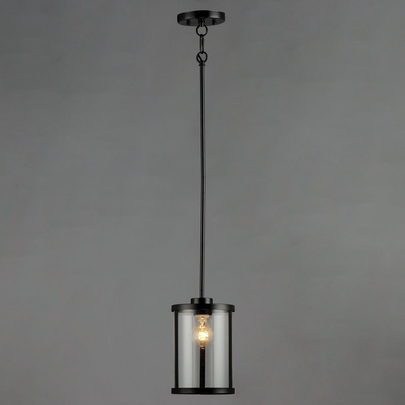 Maxim 25252CLBK One Light Pendant, Black