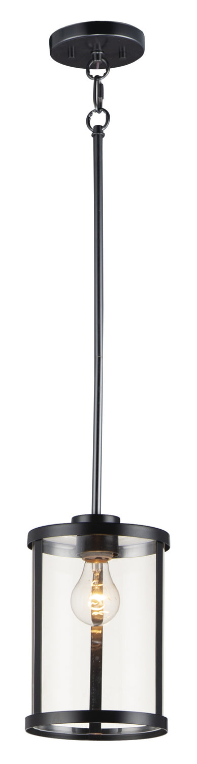Maxim 25252CLBK One Light Pendant, Black