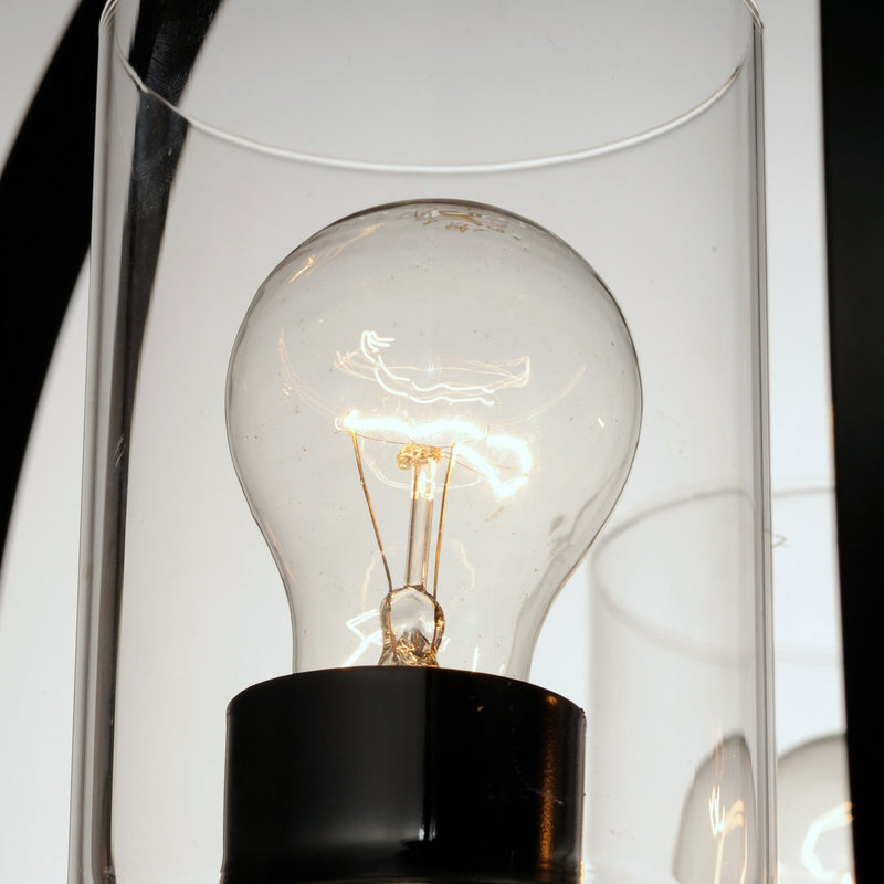 Maxim 25254CLBK Three Light Pendant, Black