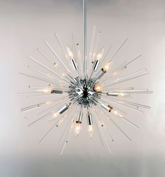 Maxim 28664CLPC 12 Light Pendant, Polished Chrome