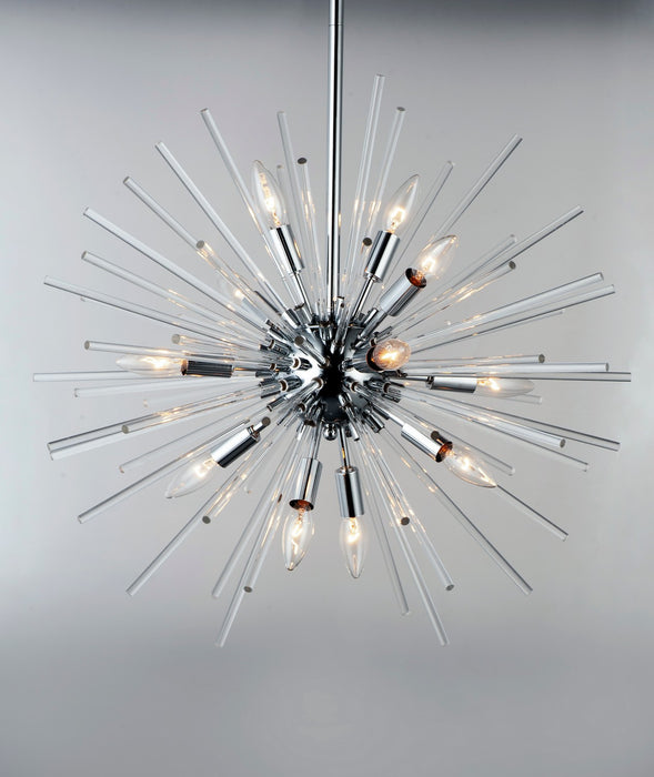 Maxim 28664CLPC 12 Light Pendant, Polished Chrome