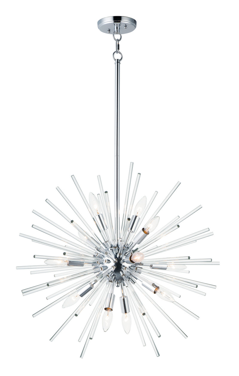 Maxim 28664CLPC 12 Light Pendant, Polished Chrome