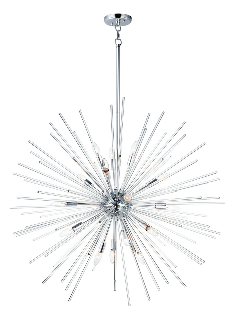 Maxim 28666CLPC 16 Light Pendant, Polished Chrome