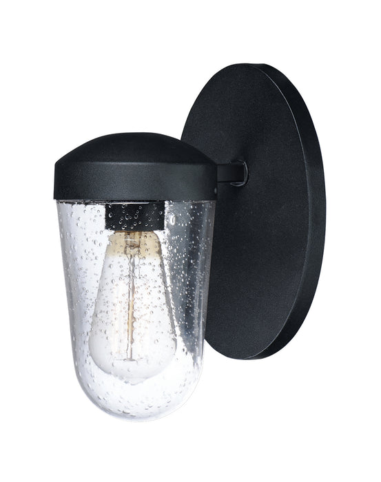 Maxim 30011CDBK One Light Outdoor Wall Sconce, Black
