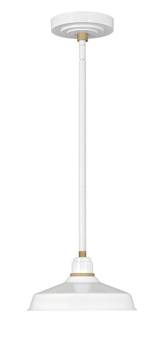 Hinkley 10281GW LED Outdoor Lantern, Gloss White