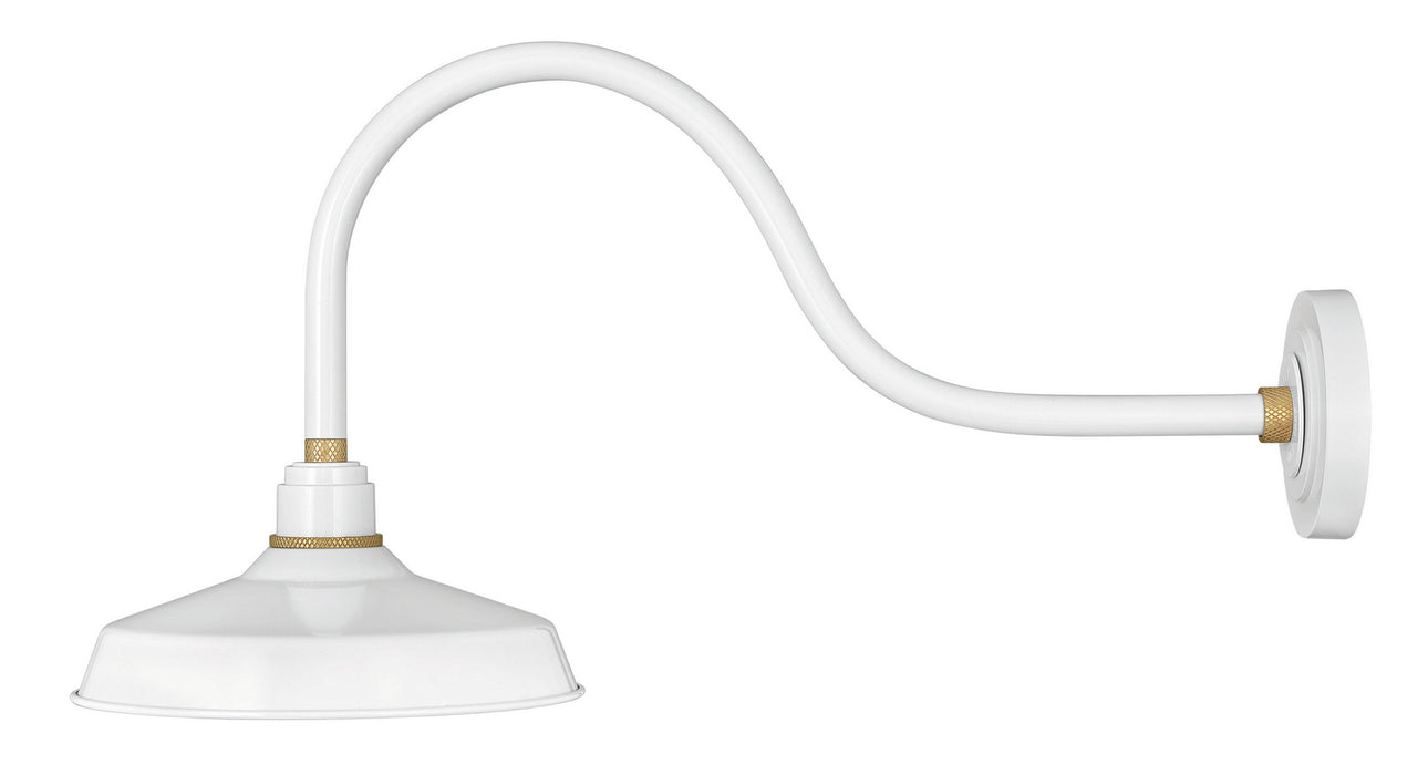 Hinkley 10352GW LED Outdoor Lantern, Gloss White