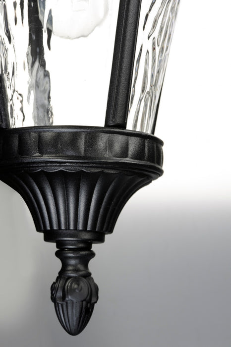 Maxim 3058WGBK One Light Outdoor Hanging Lantern, Black