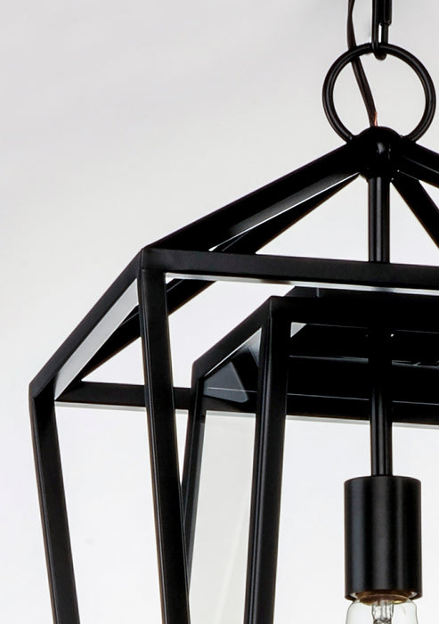 Maxim 3178CLBK One Light Outdoor Hanging Lantern, Black