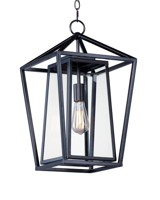 Maxim 3178CLBK One Light Outdoor Hanging Lantern, Black
