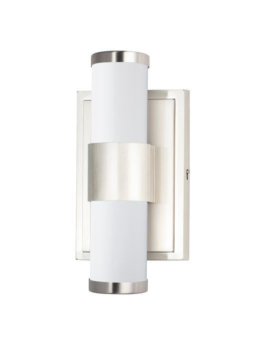 Maxim 52112WTSN LED Bath Vanity, Satin Nickel