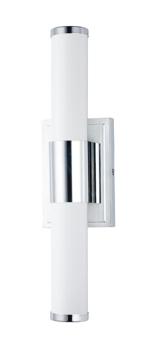 Maxim 52114WTPC LED Bath Vanity, Polished Chrome