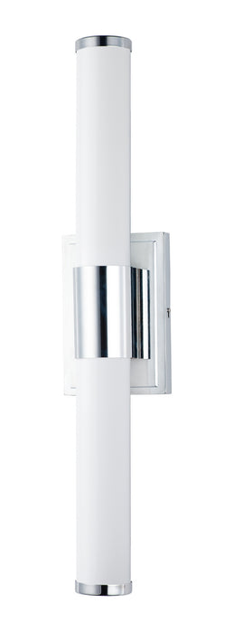 Maxim 52115WTPC LED Bath Vanity, Polished Chrome