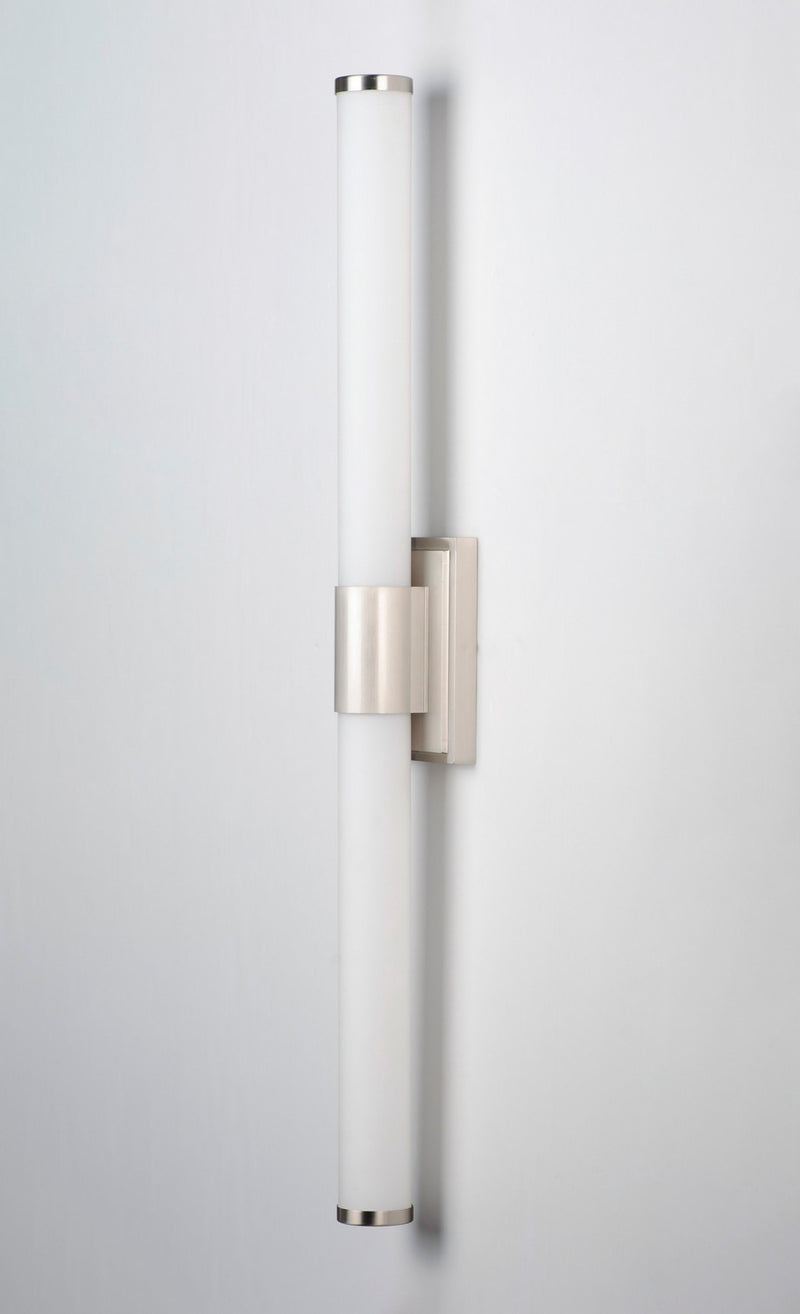 Maxim 52115WTSN LED Bath Vanity, Satin Nickel