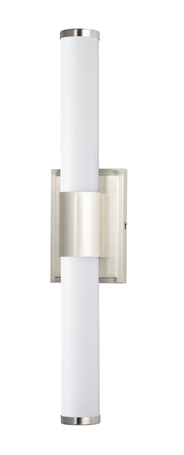 Maxim 52115WTSN LED Bath Vanity, Satin Nickel