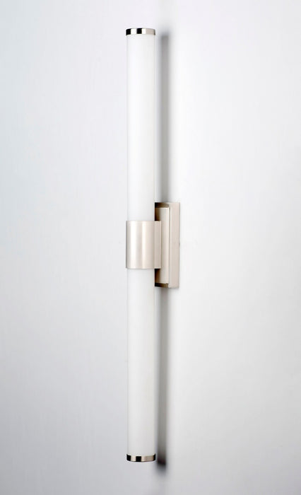 Maxim 52116WTSN LED Bath Vanity, Satin Nickel