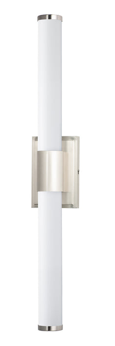 Maxim 52116WTSN LED Bath Vanity, Satin Nickel