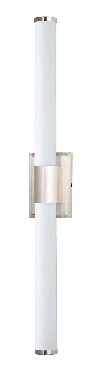 Maxim 52117WTSN LED Bath Vanity, Satin Nickel