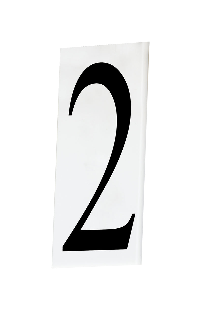 Maxim 53612WT House Number 2, White