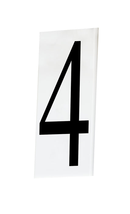 Maxim 53614WT House Number 4, White