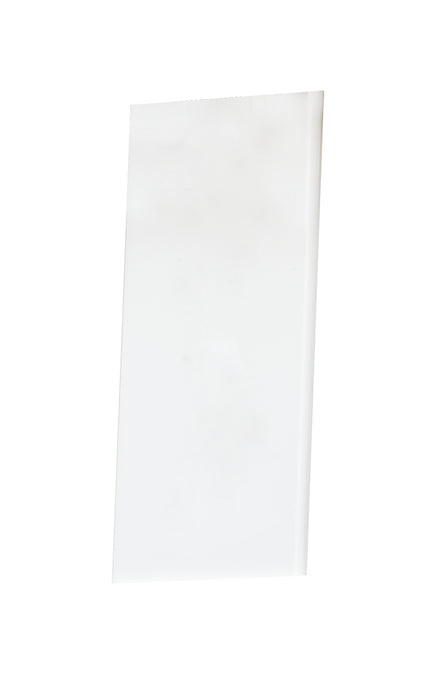 Maxim 53622WT House Number Full Blank Tile, White