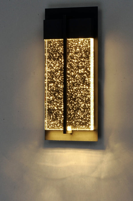 Maxim 56190BGBK LED Outdoor Wall Sconce, Black
