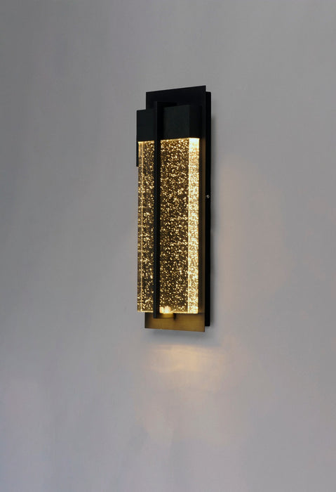 Maxim 56193BGBK LED Outdoor Wall Sconce, Black