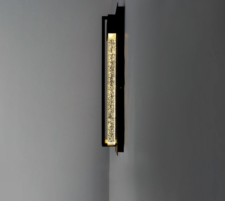 Maxim 56193BGBK LED Outdoor Wall Sconce, Black